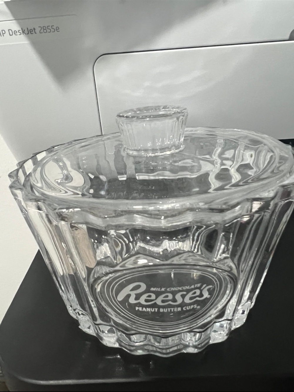 Clear Glass Candy Jar with Lid - Clear